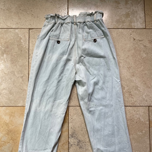 High Wasted Denim Trousers - Picture 5 of 5